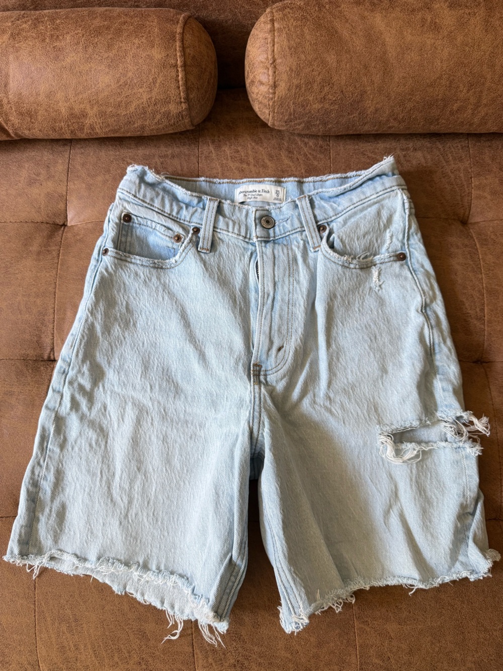 Abercrombie & Fitch “Dad” Denim Shorts